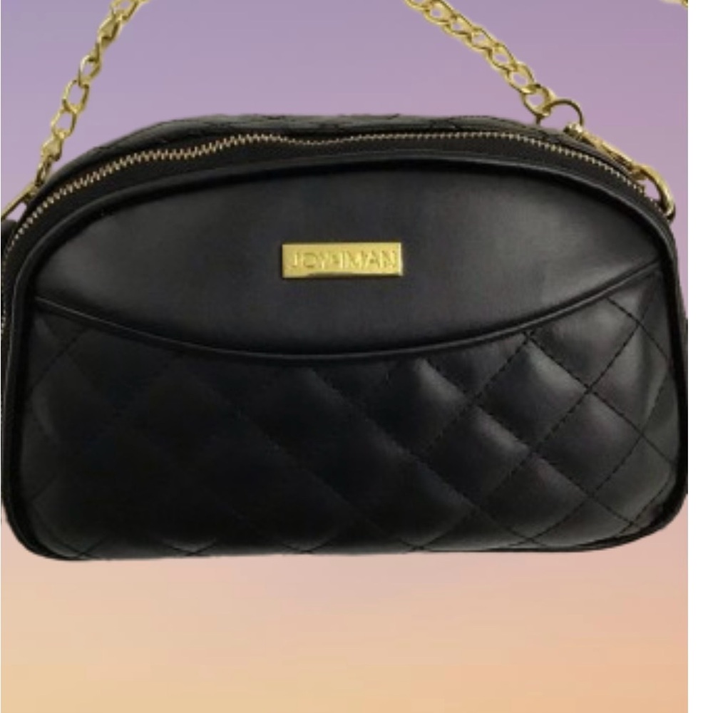 Love Black Quilted Women's Bag